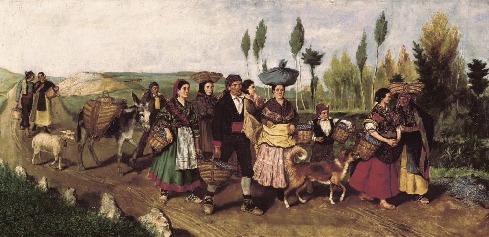 Bru Albiaa Jos (19Th Century) Canvas Art - (36 x 24)