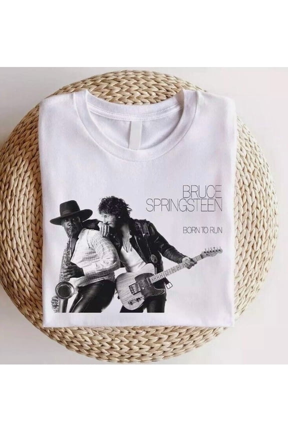 BruCe SPringSteen Shirt Born to Run Music T-Shirt gift fans h