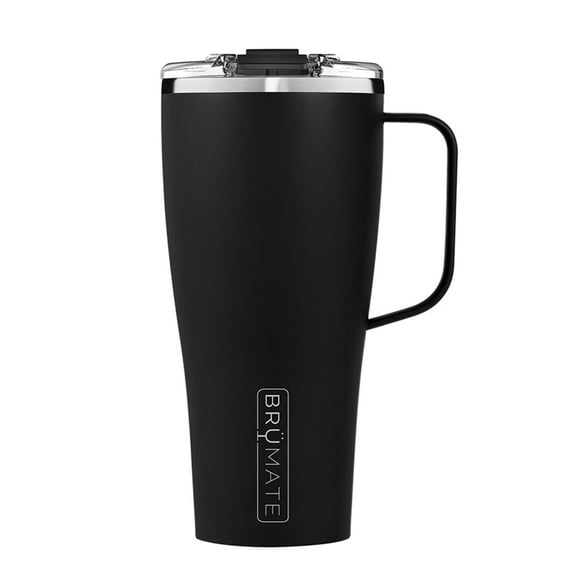 BruMate 32 oz Toddy XL Matte Black BPA Free Vacuum Insulated Mug
