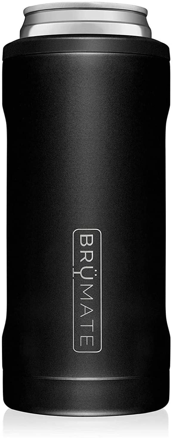 Brumate Hopsulator Slim 12 oz Slim Rainbow BPA Free Vacuum