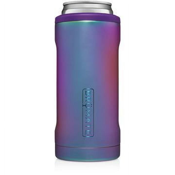 BrüMate Hopsulator Slim - Stainless Steel Triple Insulated Can Cooler -  Holds 12 oz Slim Cans