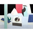 thumbnail image 1 of Bruce Abstract Cubist Cubism Painting Extra Large Art Print Wall Mural Poster Premium XL, 1 of 3