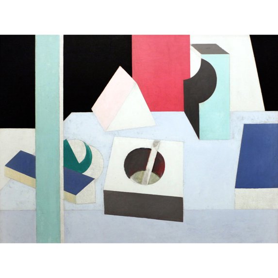Bruce Abstract Cubist Cubism Painting Extra Large Art Print Wall Mural Poster Premium XL