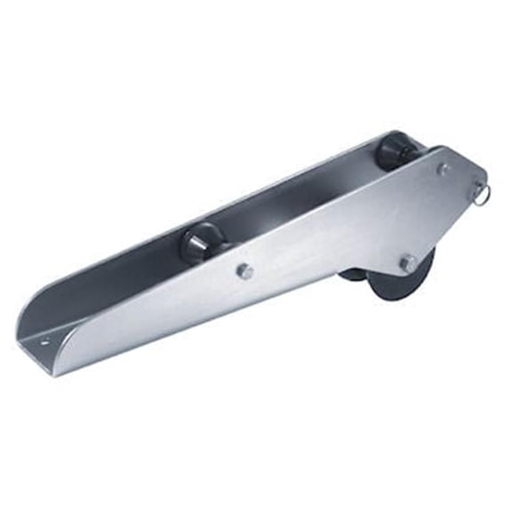 Bruce Anchor Roller Mount - Silver - 22.75in. - Durable Locking Mechanism