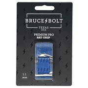 Bruce Bolt Premium Pro Bat Grip Tape   1.1mm Cushioned Baseball & Softball Grip Wrap   Non-Slip, Sweat Resistant Handle Tape