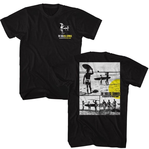 Bruce Brown Films Bw Surfer Boy Photos Black Adult T-Shirt