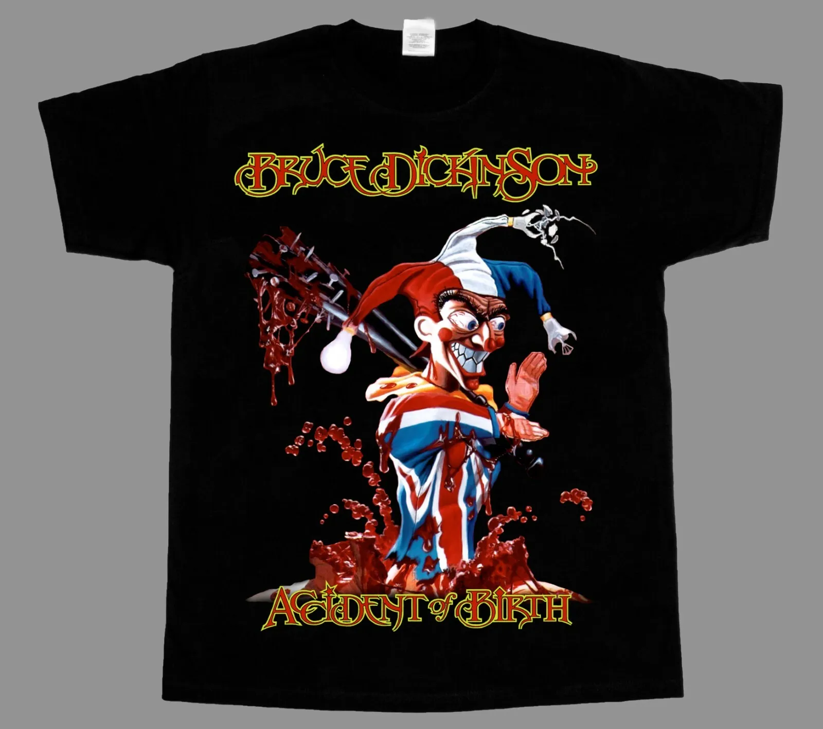 Bruce Dic.kinson Accident At Birth Rock Band TShirt Hot Trending Shirt