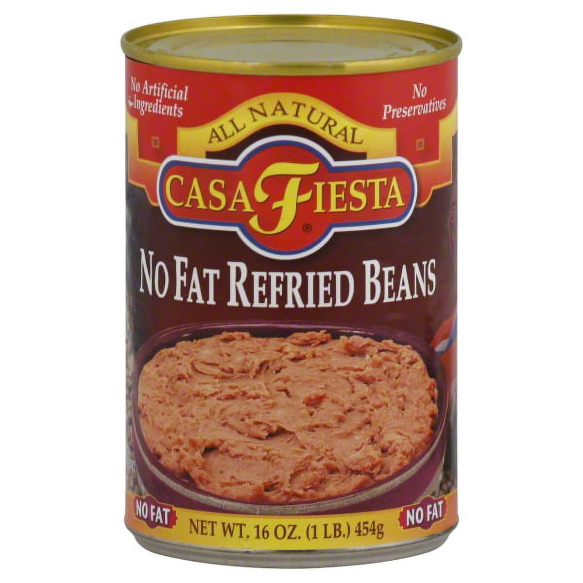 Bruce Foods Casa Fiesta Refried Beans, 16 oz