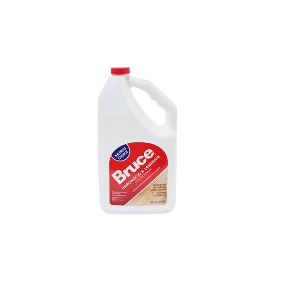 Bruce Hardwood and Laminate Floor Cleaner for All No-Wax Urethane Finished Floors Refill 64oz
