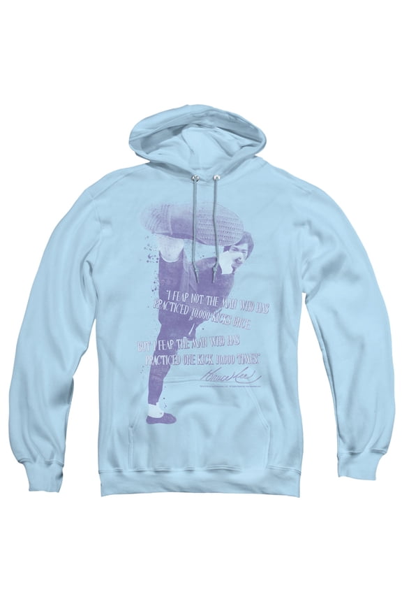 Bruce Lee - 10,000 Kicks - Pull-Over Hoodie - Large