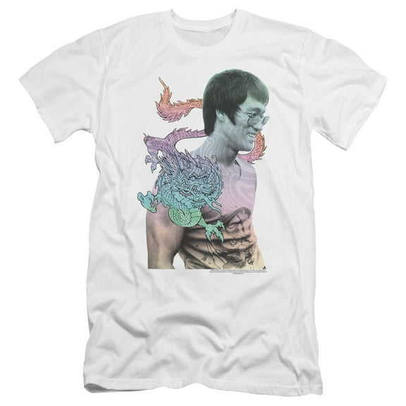 Bruce Lee - A Little Bruce - Premium Slim Fit Short Sleeve Shirt - Small