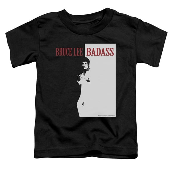 Bruce Lee - Badass - Toddler Short Sleeve Shirt - 4T