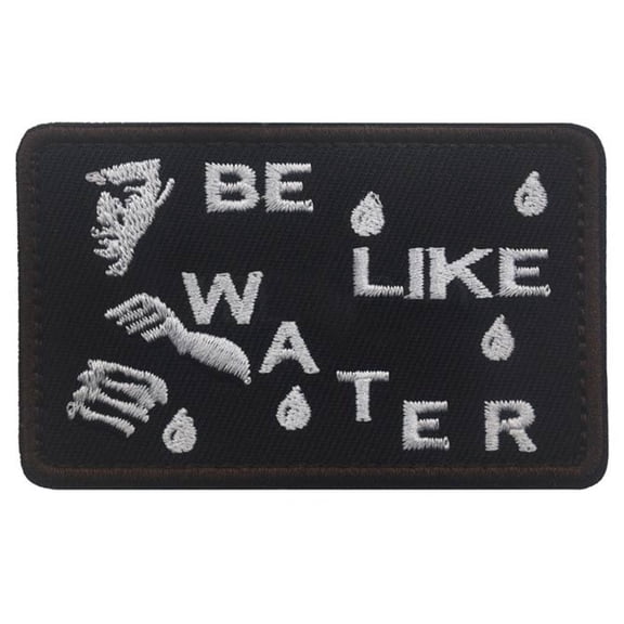Bruce Lee Be Like Hook & Loop Morale Patch