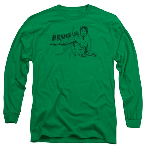 Bruce Lee - Brush Lee - Long Sleeve Shirt - Small