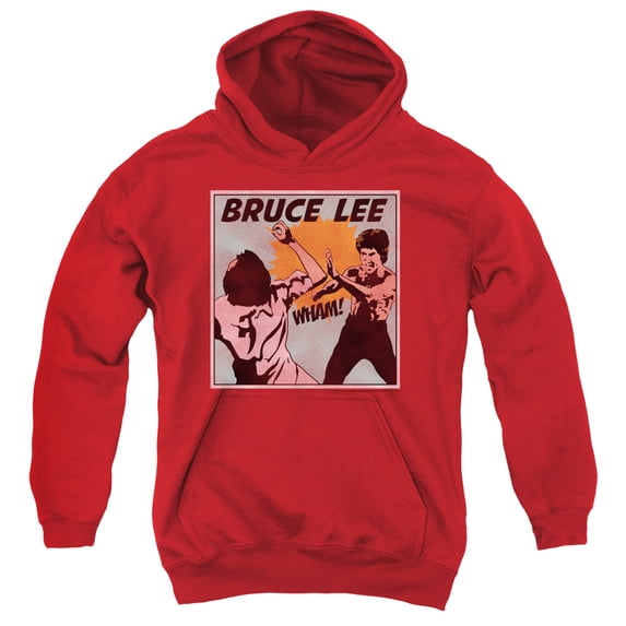 Bruce Lee - Comic Panel - Youth Hooded Sweatshirt - X-Large