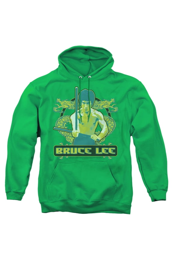 Bruce Lee - Double Dragons - Pull-Over Hoodie - Small