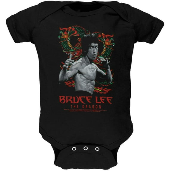 Bruce Lee - Dragon Baby One Piece - 3-6 months