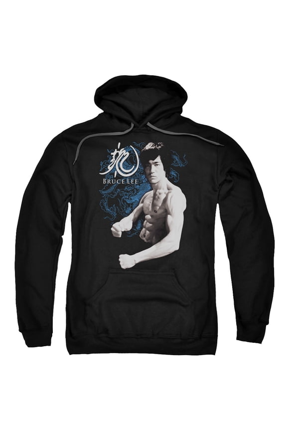 Bruce Lee - Dragon Stance - Pull-Over Hoodie - Large