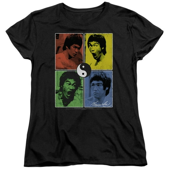 Bruce Lee - Enter Color Block - Women's Short Sleeve Shirt - Medium