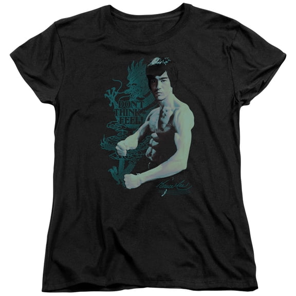 Bruce Lee - Feel - Women's Short Sleeve Shirt - Large