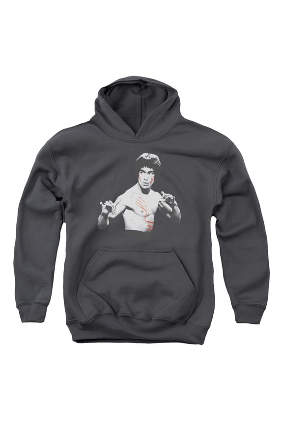 Bruce Lee - Final Confrontation - Youth Hooded Sweatshirt - Small