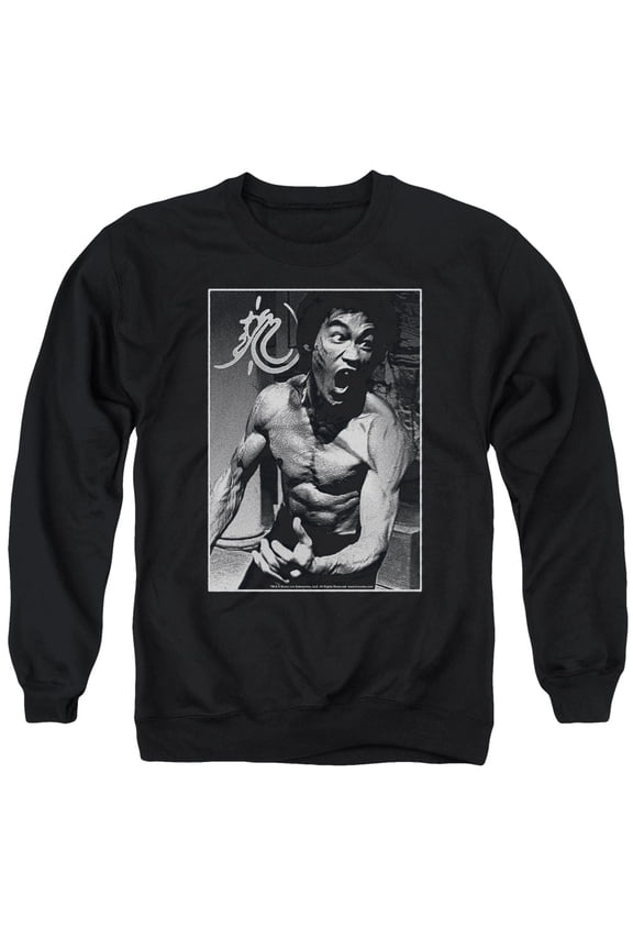 Bruce Lee - Focused Rage - Crewneck Sweatshirt - Medium