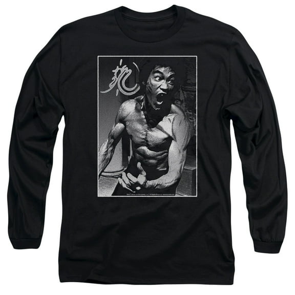 Bruce Lee - Focused Rage - Long Sleeve Shirt - Large