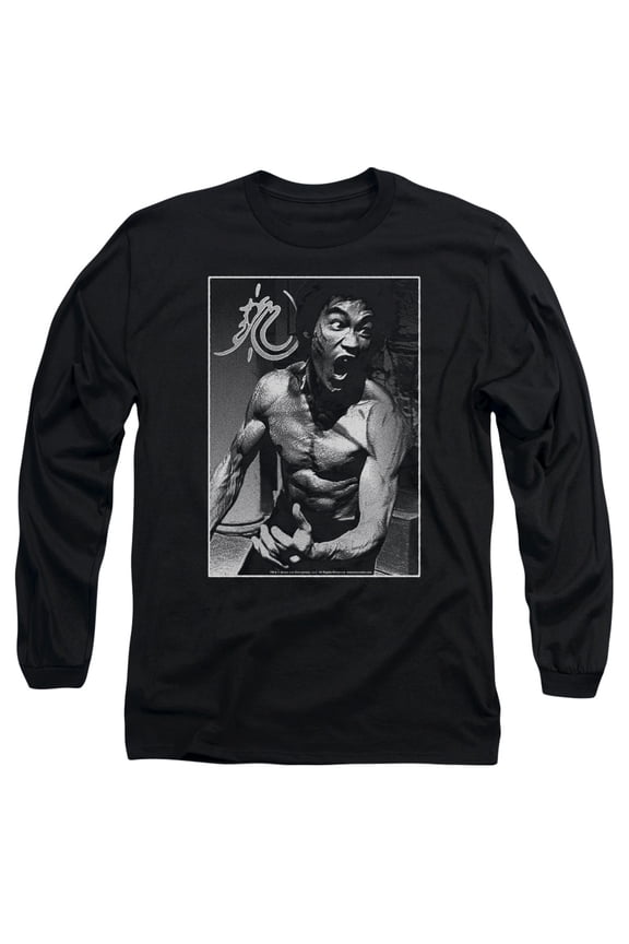 Bruce Lee - Focused Rage - Long Sleeve Shirt - Small