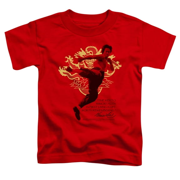 Bruce Lee - Immortal Dragon - Toddler Short Sleeve Shirt - 2T