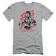 thumbnail image 1 of Bruce Lee Ink Splatter S/S Adult 30/1 T-Shirt Silver, 1 of 1