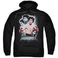 thumbnail image 1 of Bruce Lee Inner Fury Adult Pullover Hoodie Sweatshirt Black, 1 of 1