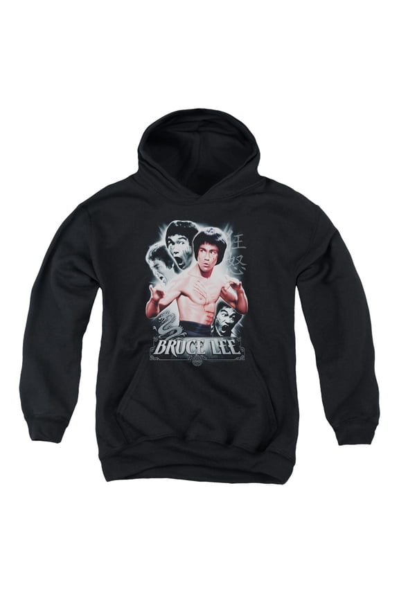 Bruce Lee - Inner Fury - Youth Hooded Sweatshirt - Large