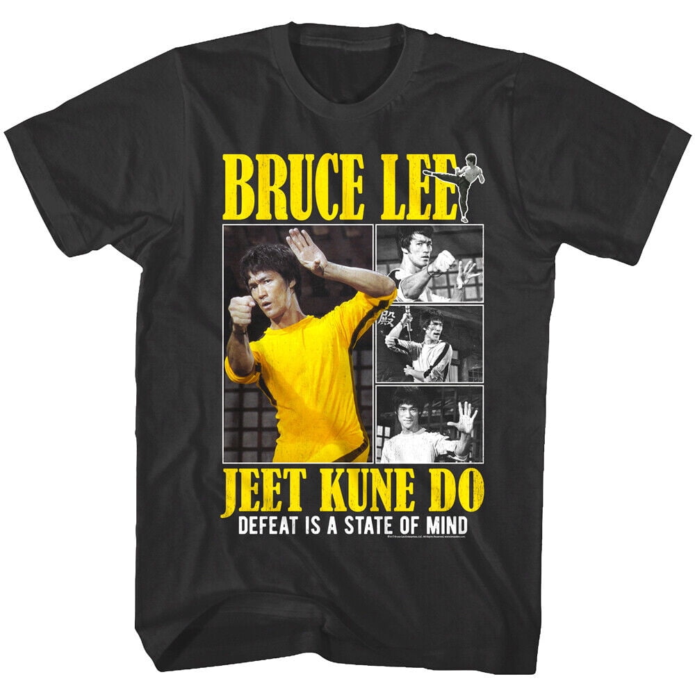 Bruce Lee Jeet Kune Do Defeat Is A T-Shirtsoft Fun T Men T Cotton Tee Black Chic