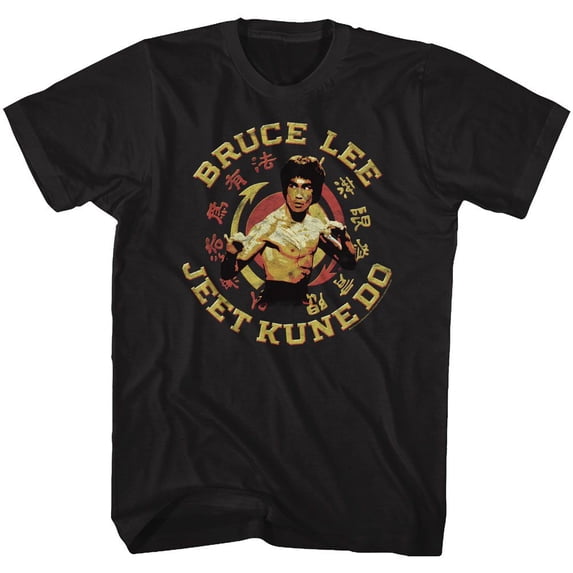 Bruce Lee Jkd Master Black Adult T-Shirt 4Xlt