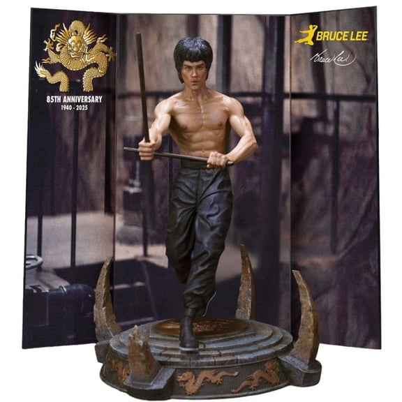 Bruce Lee - Kali Sticks Fight - Deluxe Version Polyresin Statue