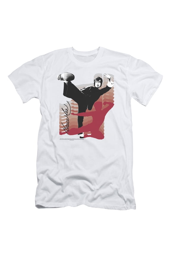 Bruce Lee - Kick It - Slim Fit Short Sleeve Shirt - Large