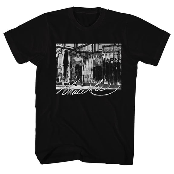 Bruce Lee Kung Fu Noises Black T-Shirt