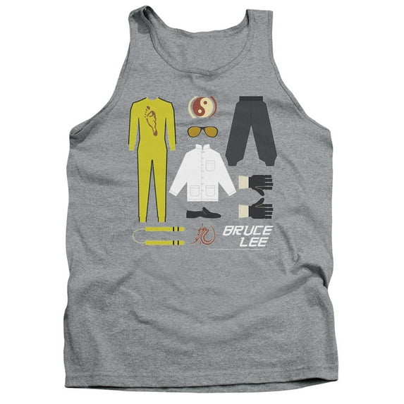 Bruce Lee Lee Gift Set Adult Tank Top Athletic Heather