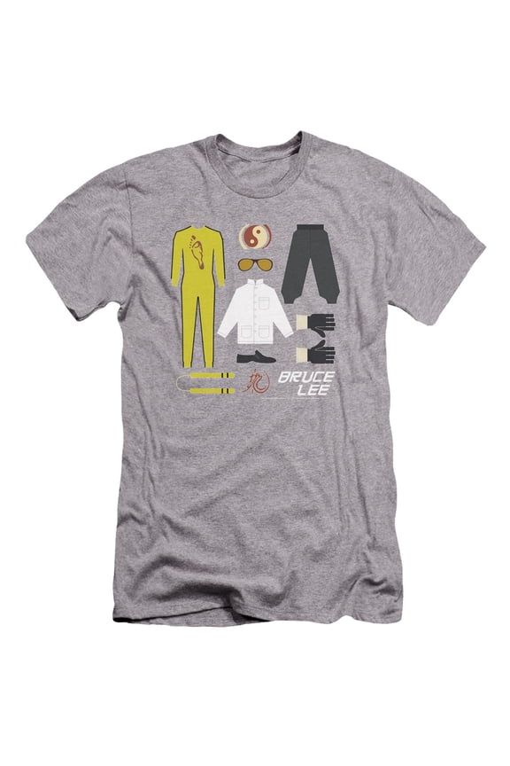 Bruce Lee - Lee Gift Set - Premium Slim Fit Short Sleeve Shirt - Small