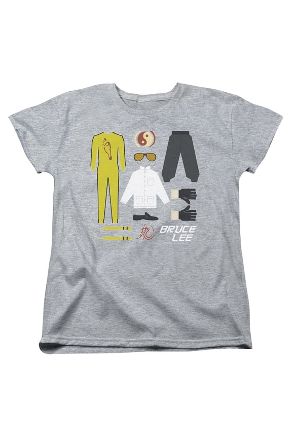 Bruce Lee - Lee Gift Set - Women's Short Sleeve Shirt - Medium