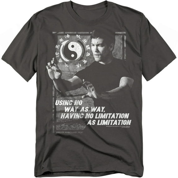 Bruce Lee T-Shirt No Way As A Way Unisex Graphic Tee For Men & Women