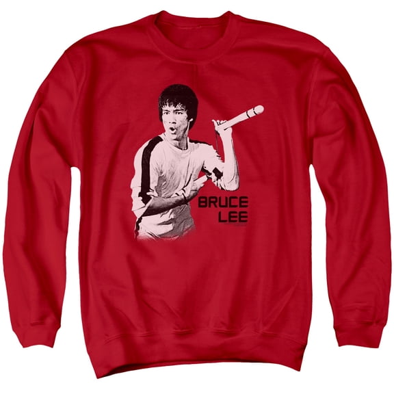 Bruce Lee - Nunchucks - Crewneck Sweatshirt - Large
