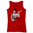 thumbnail image 1 of Bruce Lee Nunchucks Junior Women's Tank Top Red, 1 of 1