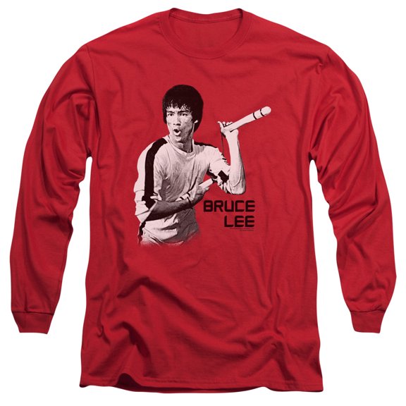 Bruce Lee - Nunchucks - Long Sleeve Shirt - Large