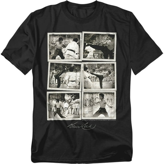 Bruce Lee T-Shirt Snap Shots Unisex Graphic Tee For Men & Women