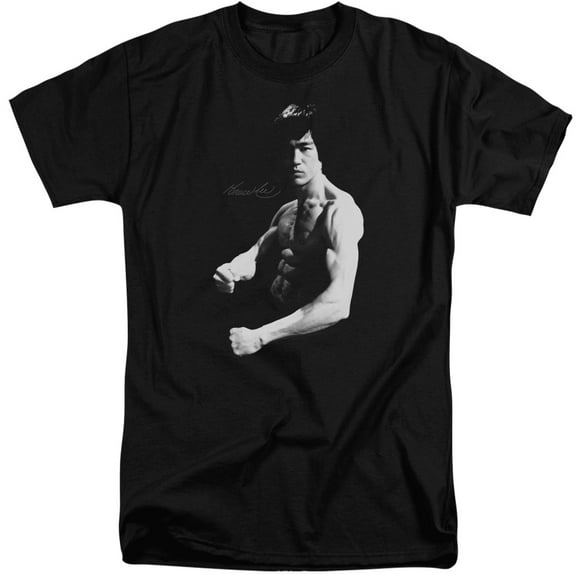 Bruce Lee - Stance - Tall Fit Short Sleeve Shirt - X-Large