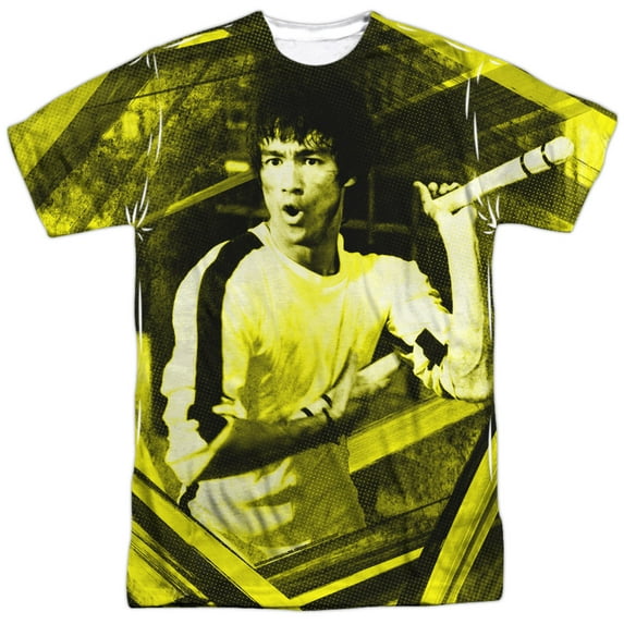Bruce Lee - Stripes - Short Sleeve Shirt - Small