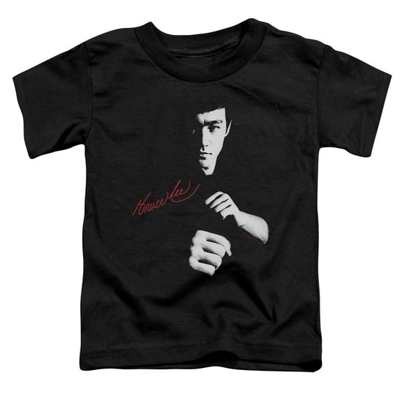 Bruce Lee The Dragon Awaits S/S Toddler T-Shirt Black