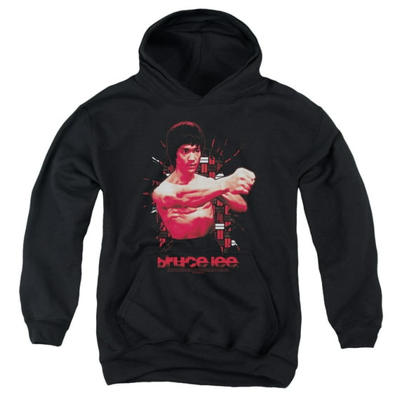 Bruce Lee - The Shattering Fist - Youth Hooded Sweatshirt - Small