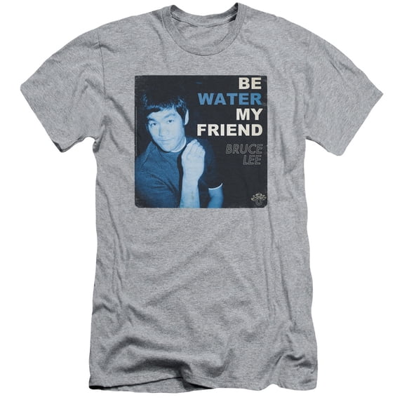 Bruce Lee - Water - Slim Fit Short Sleeve Shirt - Small